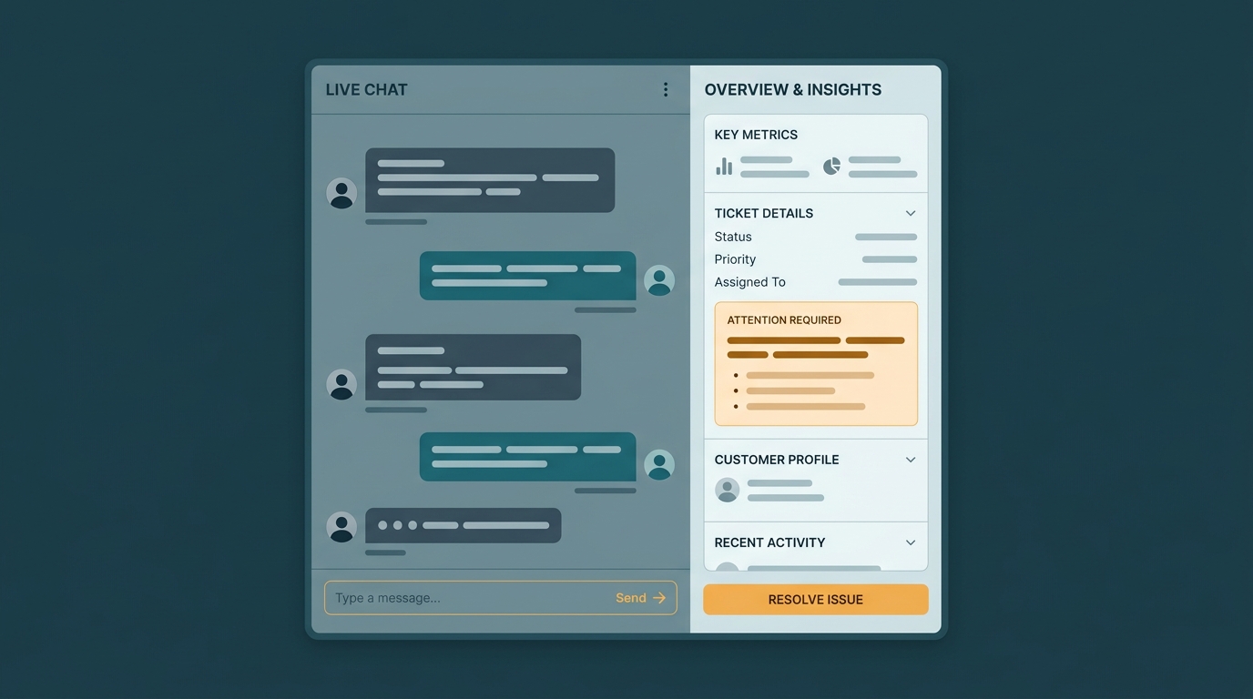 Structured planning interface turning a described business problem into an action plan.